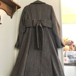 *SOLD*Vintage-style, Max Azria , long wool coat